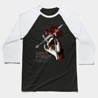 Love Dagger Baseball T-Shirt